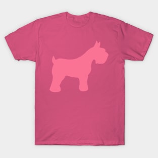 Pink Schnauzer T-Shirt